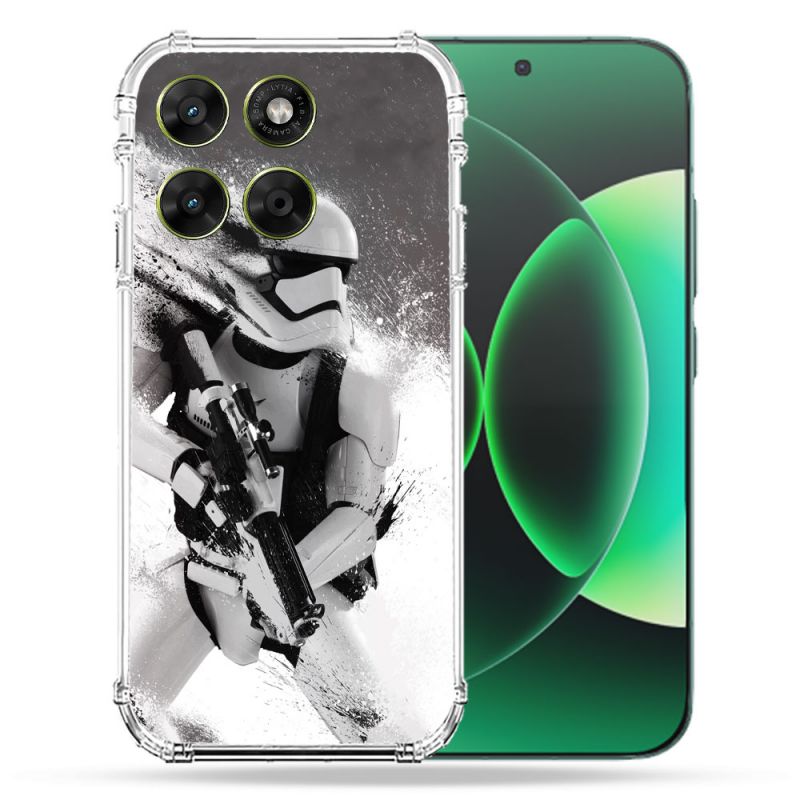 Coque Renforcée Pour Moto G17 / G17 Power Star Wars - Trooper
