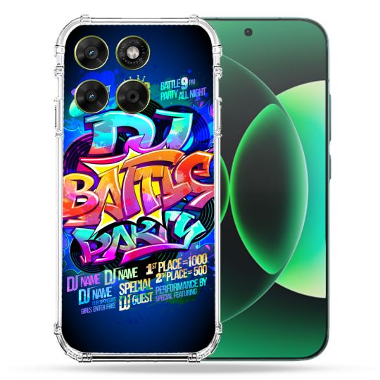 Coque Renforcée Pour Moto G17 / G17 Power Street Art Rap