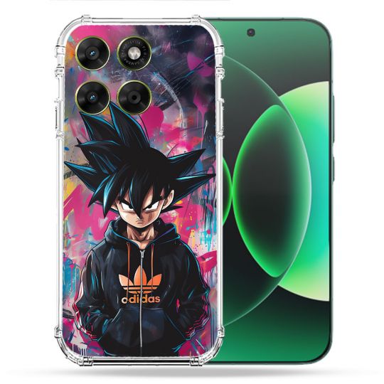 Coque Renforcée Pour Moto G17 / G17 Power Street Art Sangoku
