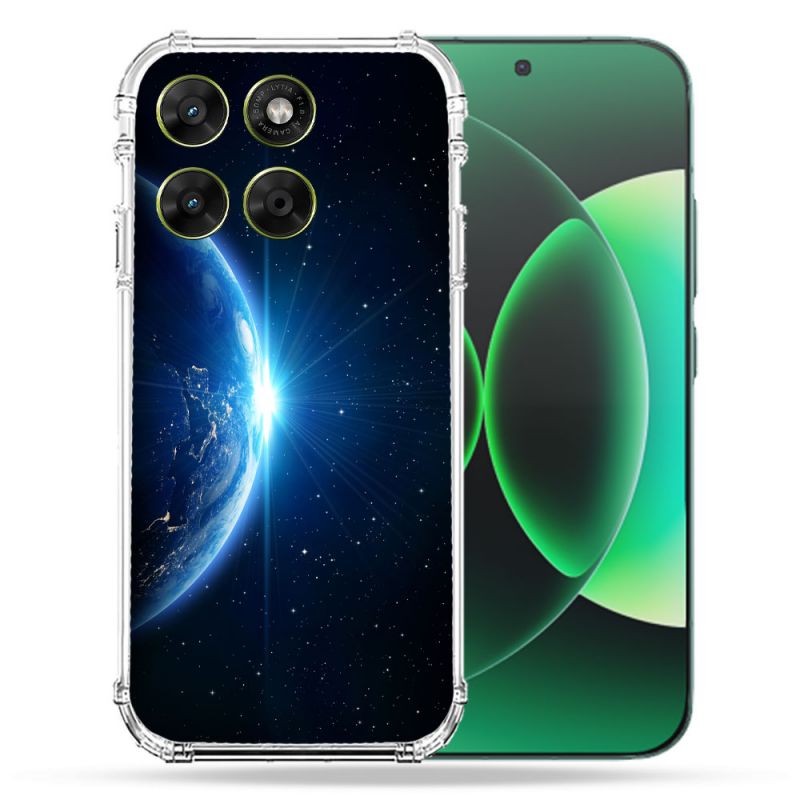 Coque Renforcée Pour Moto G17 / G17 Power Univers Planete Terre