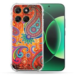 Coque Renforcée Pour Moto G37 / G37 Power / G47 Fleur Psychedelic