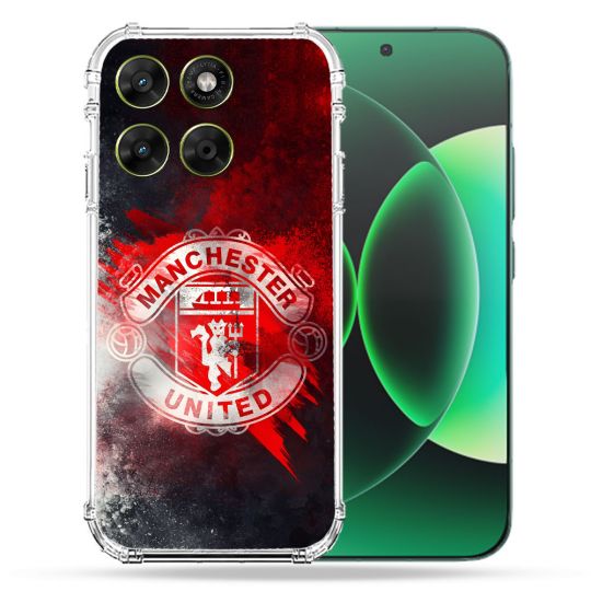 Coque Renforcée Pour Moto G37 / G37 Power / G47 Foot Manchester United