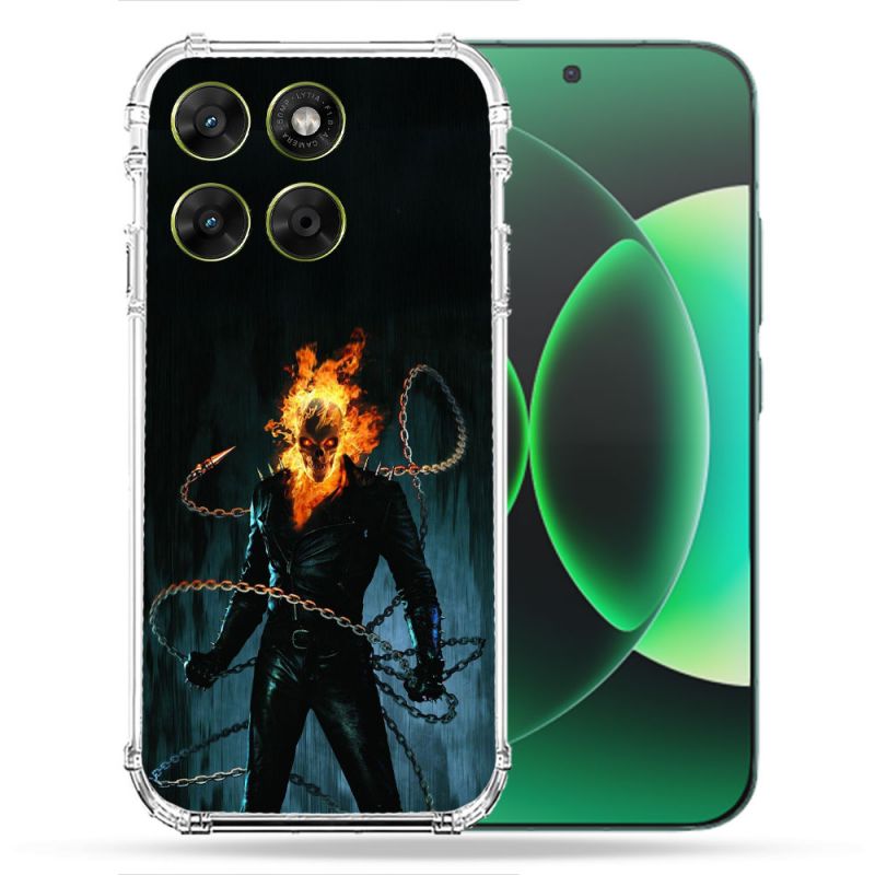 Coque Renforcée Pour Moto G37 / G37 Power / G47 Ghost Rider
