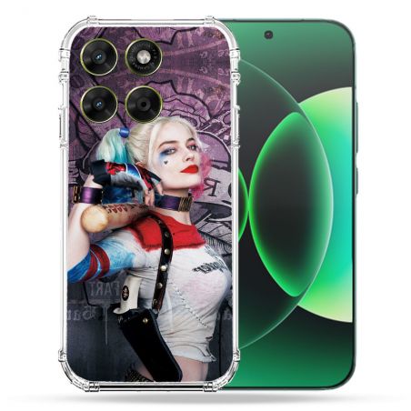 Coque Renforcée Pour Moto G37 / G37 Power / G47 Harley Quinn Batte