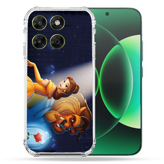 Coque Renforcée Pour Moto G37 / G37 Power / G47 La Belle et La Bête