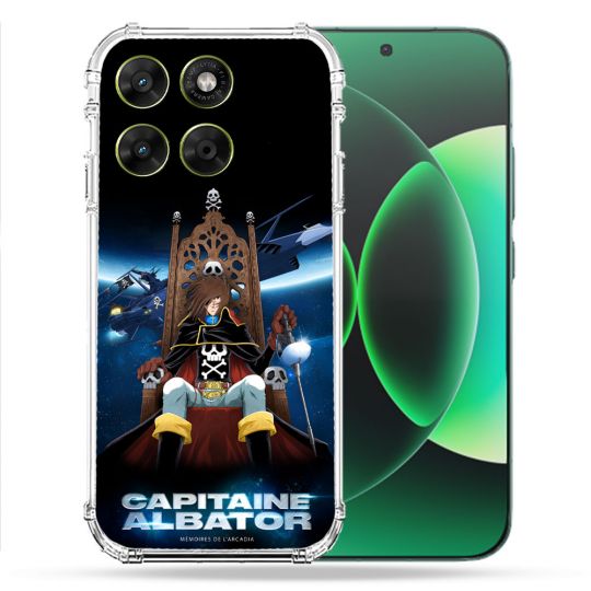 Coque Renforcée Pour Moto G37 / G37 Power / G47 Manga Capitaine Albator