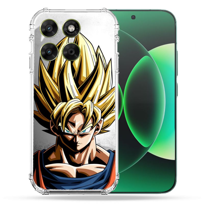 Coque Renforcée Pour Moto G37 / G37 Power / G47 Manga Dragon Ball Sangoku Portrait