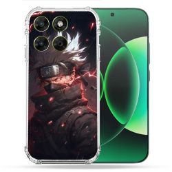 Coque Renforcée Pour Moto G37 / G37 Power / G47 Manga Naruto Kakashi Dark