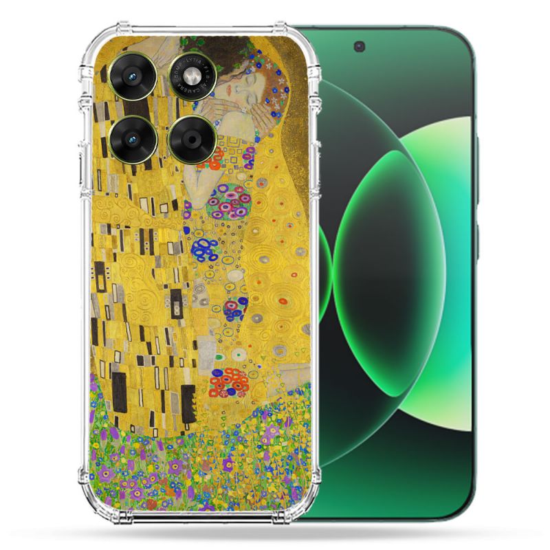 Coque Renforcée Pour Moto G37 / G37 Power / G47 Peinture Le Baiser