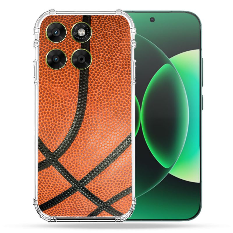 Coque Renforcée Pour Moto G37 / G37 Power / G47 Sport Ballon Basket