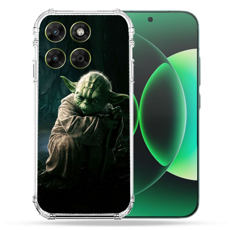 Coque Renforcée Pour Moto G37 / G37 Power / G47 Star Wars - Yoda sombre