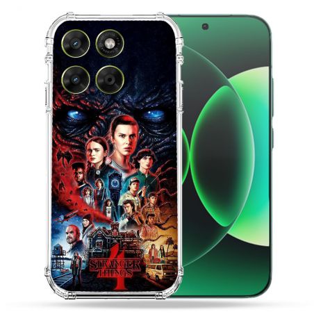 Coque Renforcée Pour Moto G37 / G37 Power / G47 Stranger Things Affiche 4