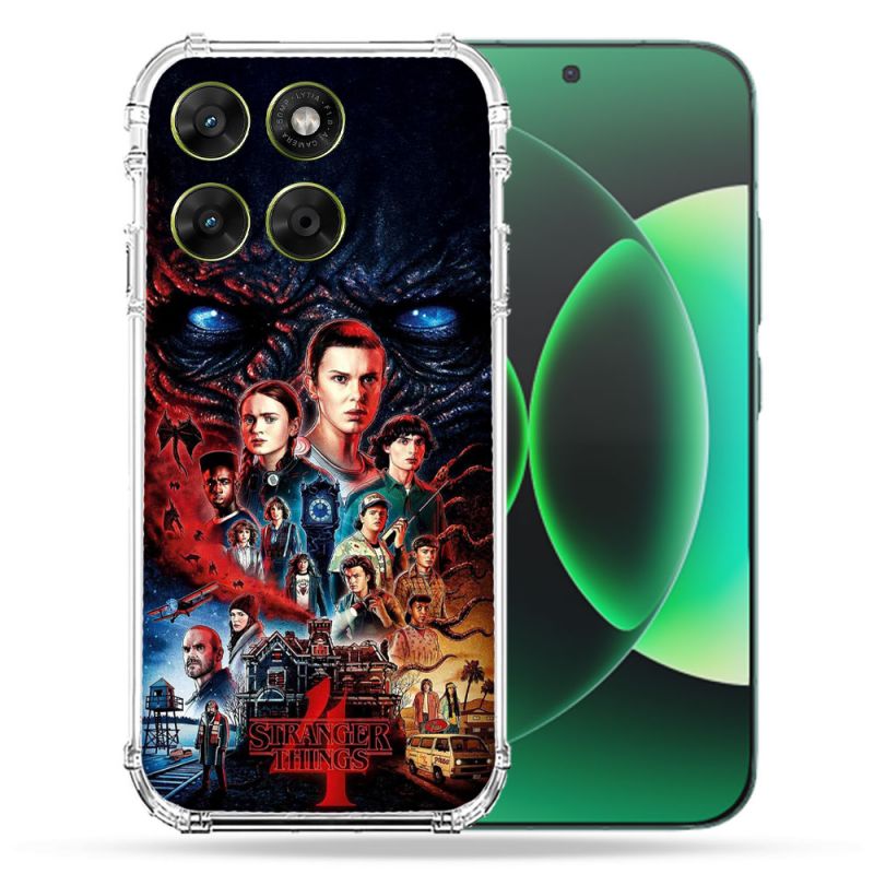 Coque Renforcée Pour Moto G37 / G37 Power / G47 Stranger Things Affiche 4