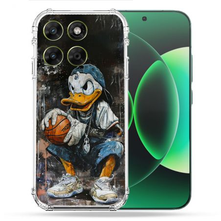 Coque Renforcée Pour Moto G37 / G37 Power / G47 Street Art Donald Duck