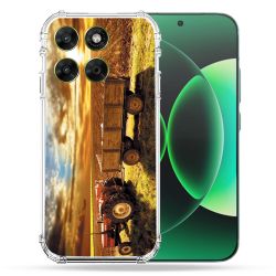 Coque Renforcée Pour Moto G67 / G77 / G87 Agriculture Tracteur Color