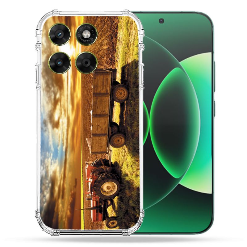 Coque Renforcée Pour Moto G67 / G77 / G87 Agriculture Tracteur Color