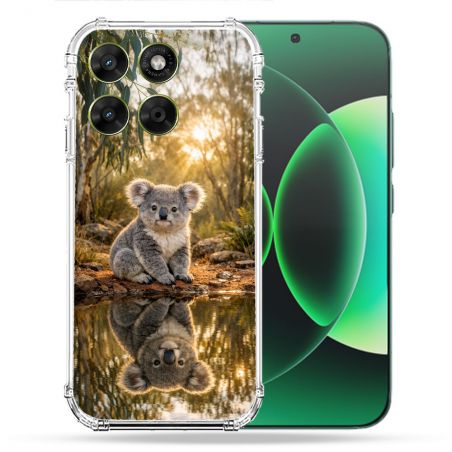 Coque Renforcée Pour Moto G67 / G77 / G87 Animal Koala Reflet