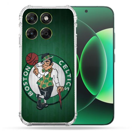 Coque Renforcée Pour Moto G67 / G77 / G87 Basket Boston Celtics