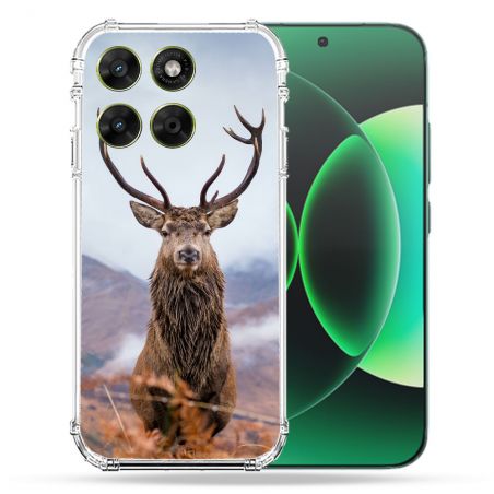 Coque Renforcée Pour Moto G67 / G77 / G87 Chasse Chevreuil Montagne