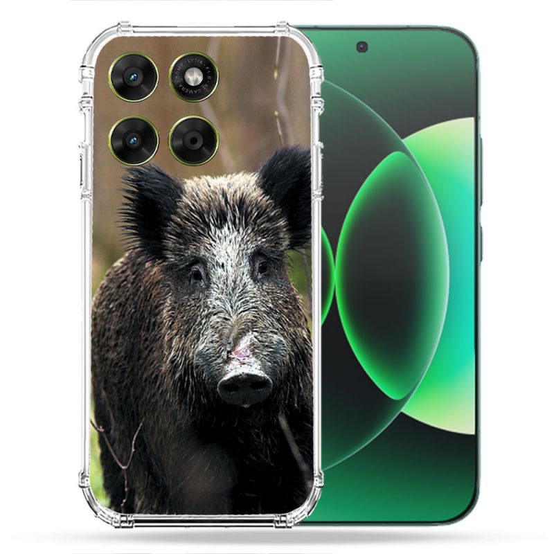 Coque Renforcée Pour Moto G67 / G77 / G87 Chasse Sanglier bois