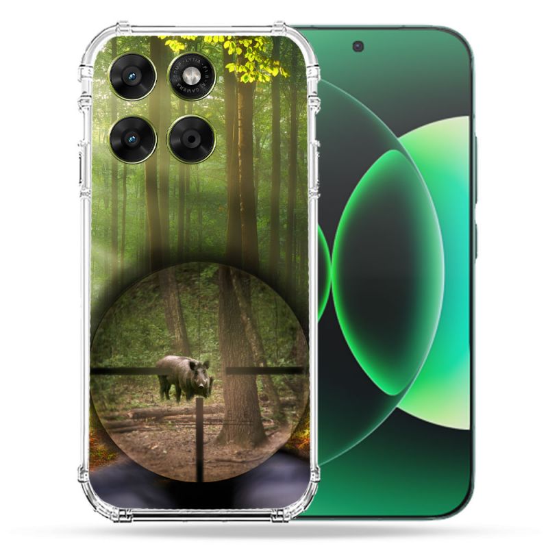 Coque Renforcée Pour Moto G67 / G77 / G87 Chasse Sanglier Viseur