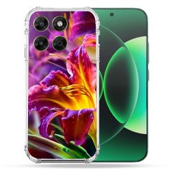 Coque Renforcée Pour Moto G67 / G77 / G87 Fleur Lys Color