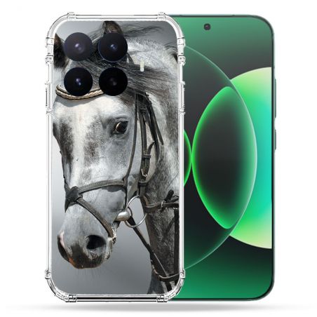 Coque Renforcée Pour Xiaomi 17T Animal Cheval Blanc
