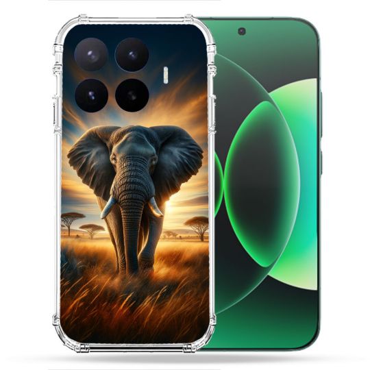 Coque Renforcée Pour Xiaomi 17T Animal Elephant Savane