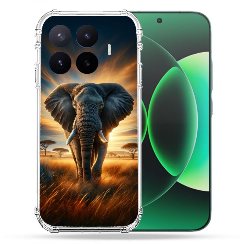 Coque Renforcée Pour Xiaomi 17T Animal Elephant Savane