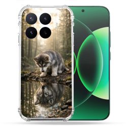 Coque Renforcée Pour Xiaomi 17T Animal Loup Reflet