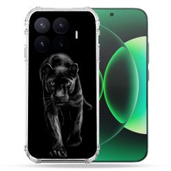 Coque Renforcée Pour Xiaomi 17T Animal Panthère Noire