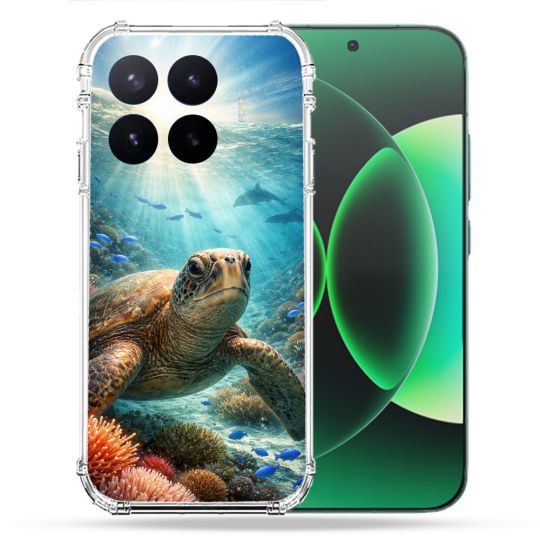 Coque Renforcée Pour Xiaomi 17T Animal Tortue Marine