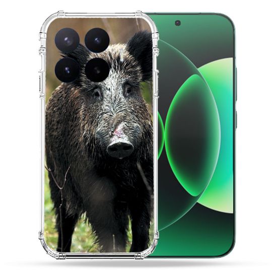 Coque Renforcée Pour Xiaomi 17T Chasse Sanglier bois
