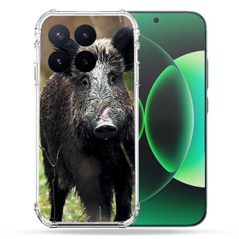 Coque Renforcée Pour Xiaomi 17T Chasse Sanglier bois