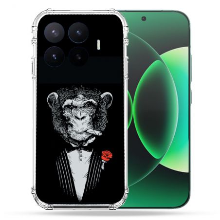 Coque Renforcée Pour Xiaomi 17T Decale Singe Mafia