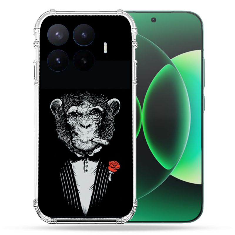 Coque Renforcée Pour Xiaomi 17T Decale Singe Mafia