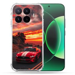 Coque Renforcée Pour Xiaomi 17T Ford Mustang GT500 Rouge