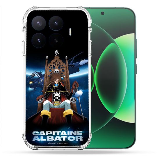 Coque Renforcée Pour Xiaomi 17T Manga Capitaine Albator