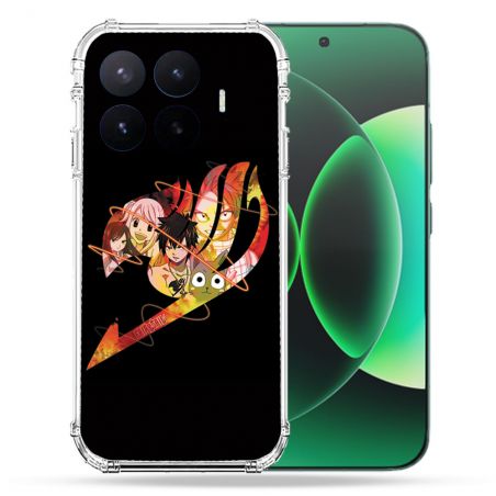 Coque Renforcée Pour Xiaomi 17T Manga Fairy Tail Logo Noir