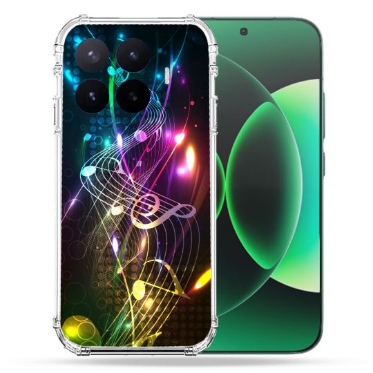 Coque Renforcée Pour Xiaomi 17T Musique Partition Multicolore
