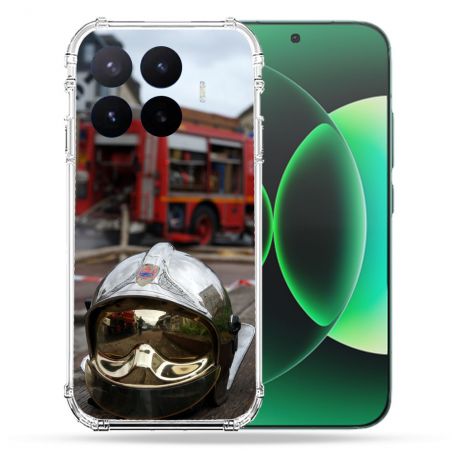 Coque Renforcée Pour Xiaomi 17T Pompier Casque Camion