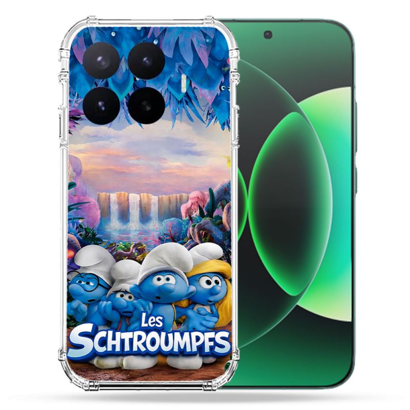 Coque Renforcée Pour Xiaomi 17T Schtroumpfs Forêt