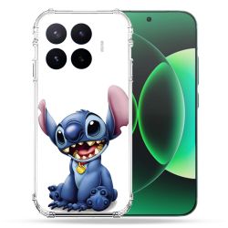 Coque Renforcée Pour Xiaomi 17T Stitch Blanc