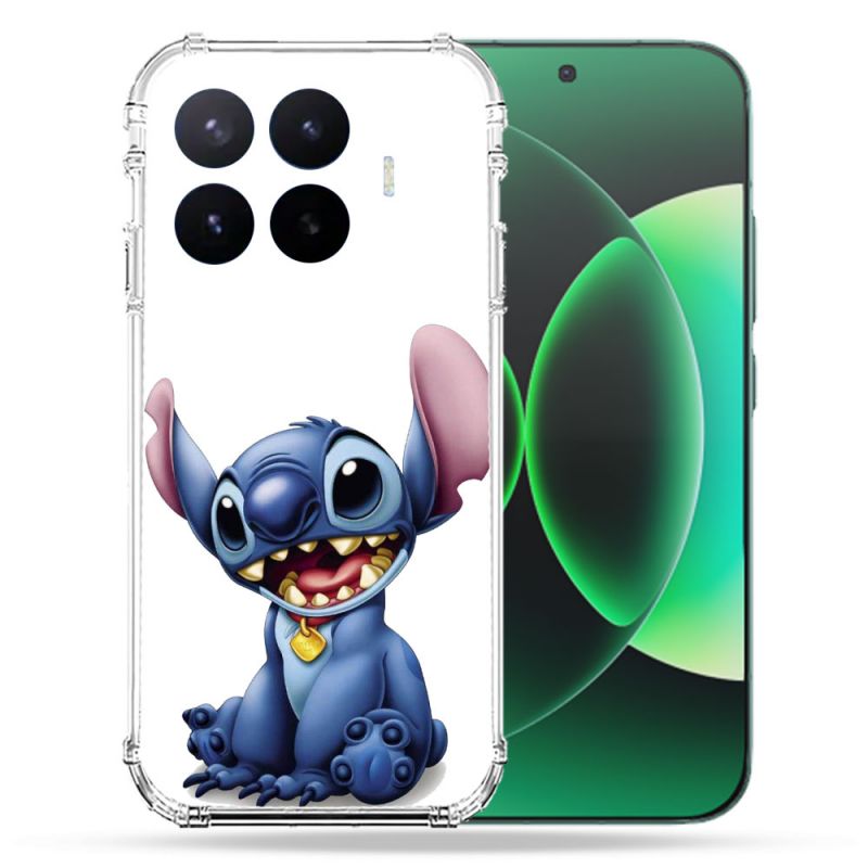 Coque Renforcée Pour Xiaomi 17T Stitch Blanc