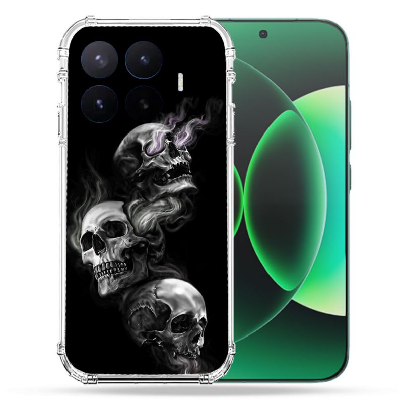 Coque Renforcée Pour Xiaomi 17T Tete de Mort Triple