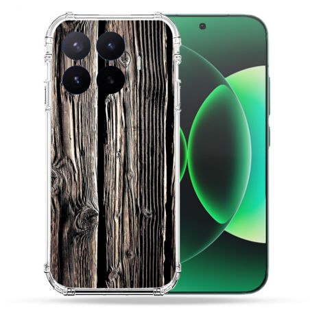Coque Renforcée Pour Xiaomi 17T Texture Bois