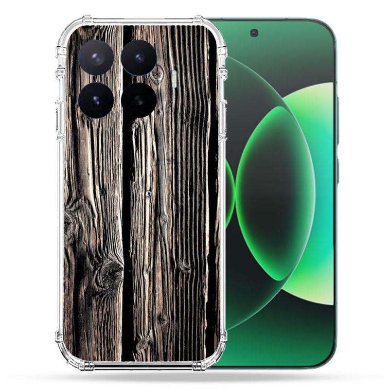 Coque Renforcée Pour Xiaomi 17T Texture Bois