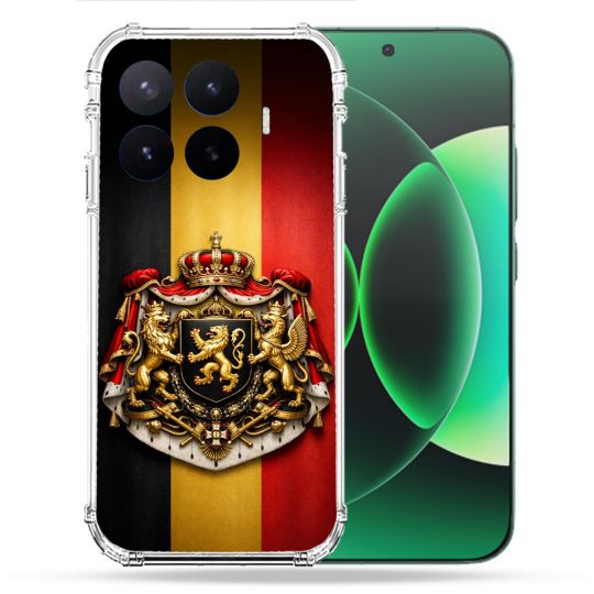 Coque Renforcée Pour Xiaomi 17T Voyage Drapeau Belgique