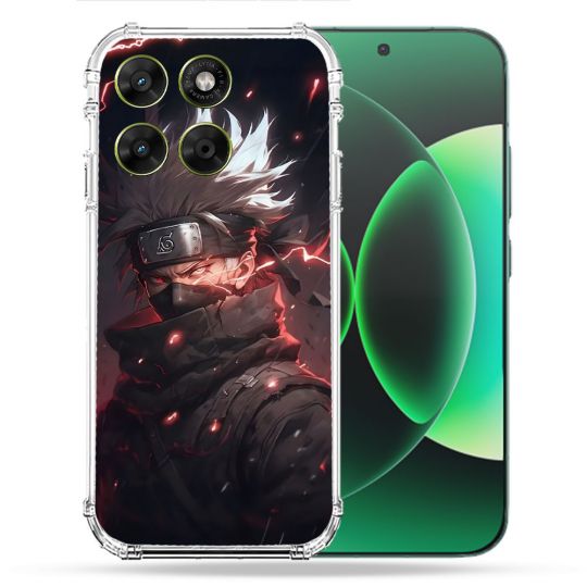 Coque Renforcée Pour Moto G67 / G77 / G87 Manga Naruto Kakashi Dark