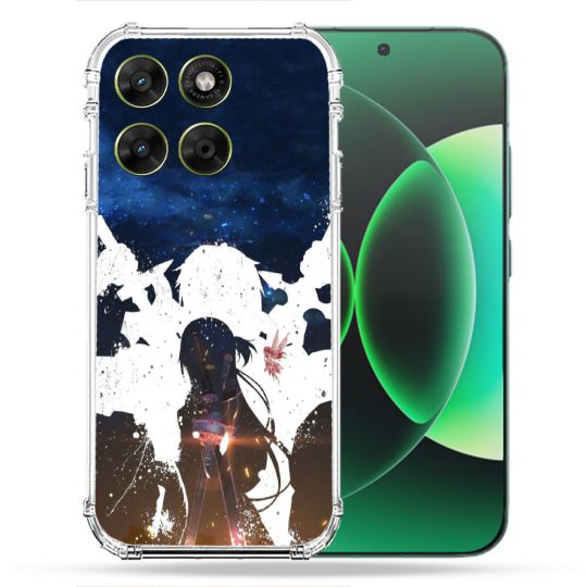 Coque Renforcée Pour Moto G67 / G77 / G87 Manga SAO sword Art Online Asuna